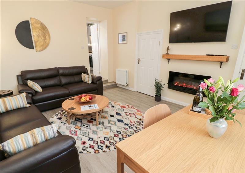 The living area at Stones Throw, Amble