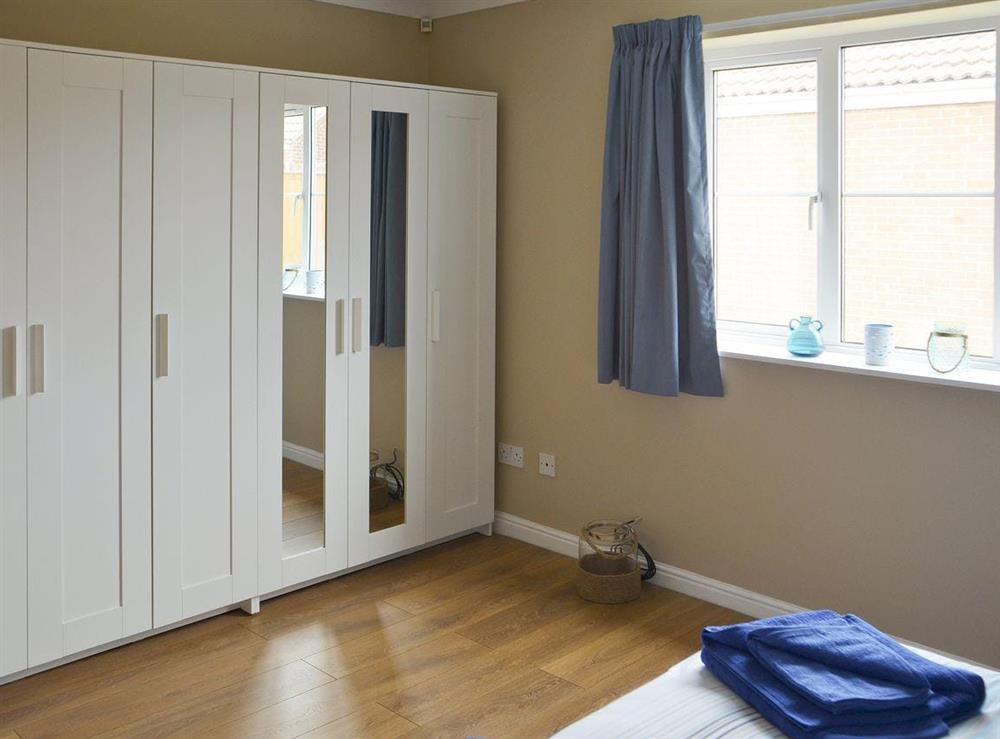 Ample storage within master bedroom at Stones Throw in Bacton, Norfolk