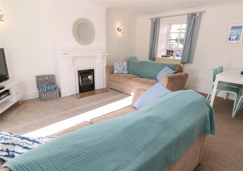 One of the 3 bedrooms at Stones Throw Cottage, Penzance