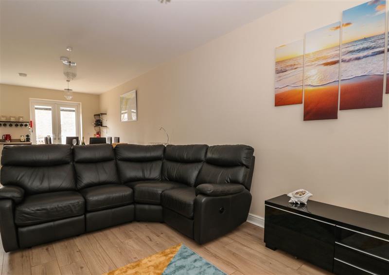 Relax in the living area at Stones Throw, Filey
