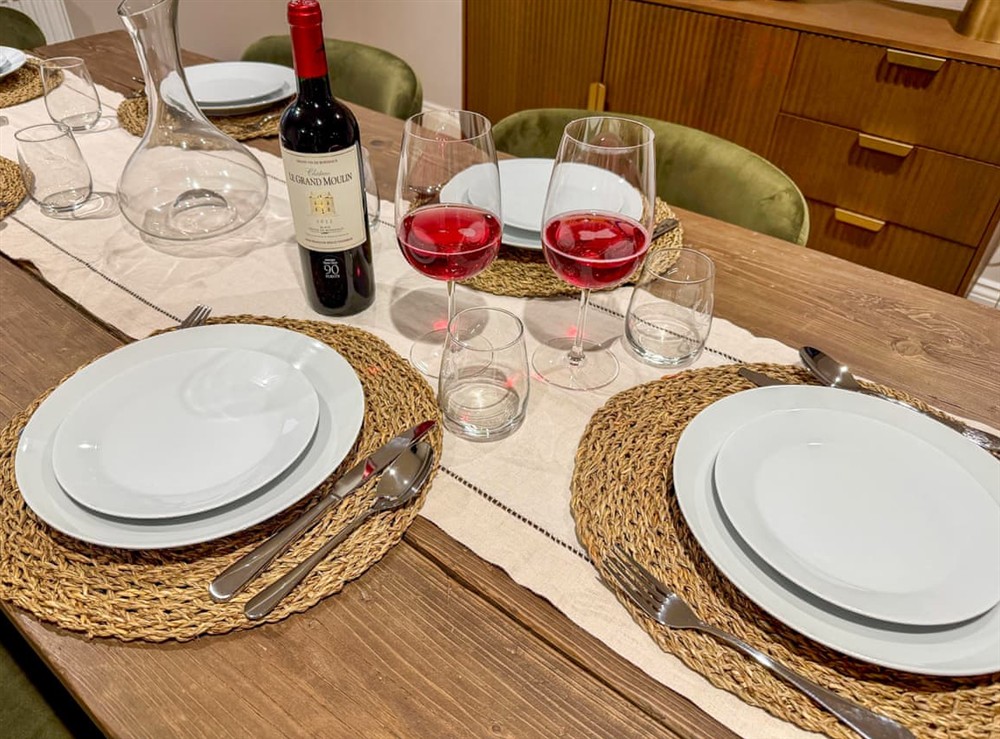 Dinner time at Stones Throw in Richmond, North Yorkshire