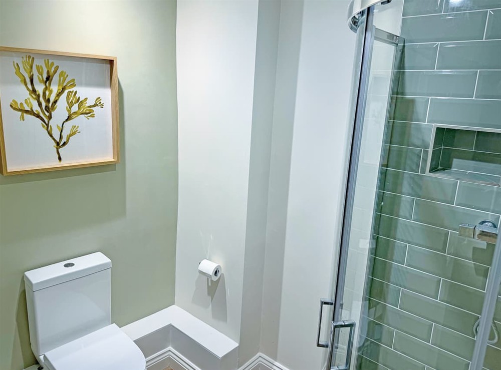 En-suite bedroom 3 at Stones Throw in Richmond, North Yorkshire