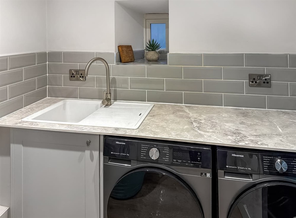 Utility room at Stones Throw in Richmond, North Yorkshire