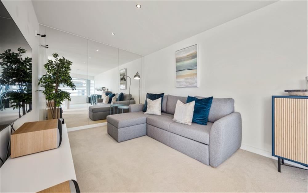 Relax in the living area (photo 2) at Stone's Throw in Sandbanks