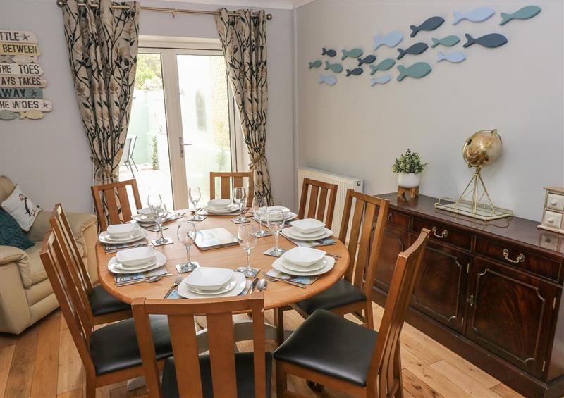 Dining room at Stones Throw, Tenby