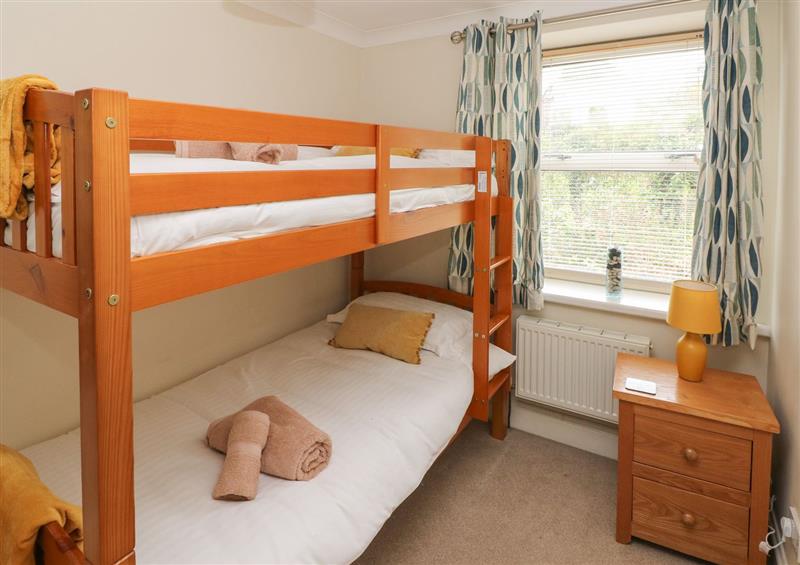 One of the bedrooms at Stones Throw, Tenby