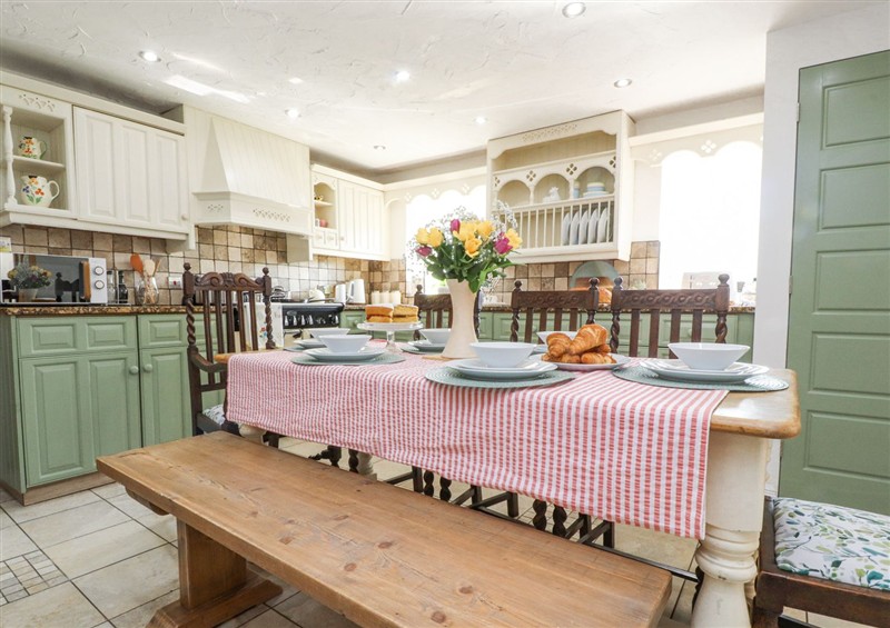 Kitchen at Stoneycross Cottage, near Ribchester
