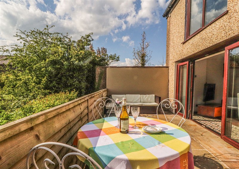 The garden at Stoneycross Cottage, near Ribchester