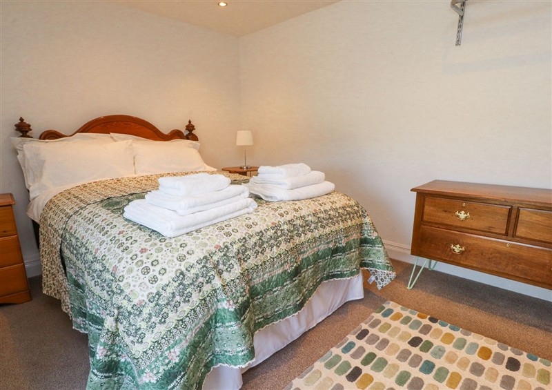 This is a bedroom at Stoneycross Cottage, near Ribchester
