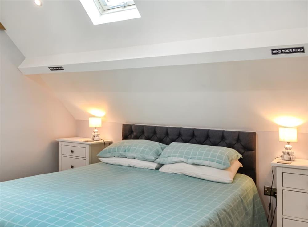 Double bedroom at Stonywall in Lonbyres, near Greenhead, Northumberland