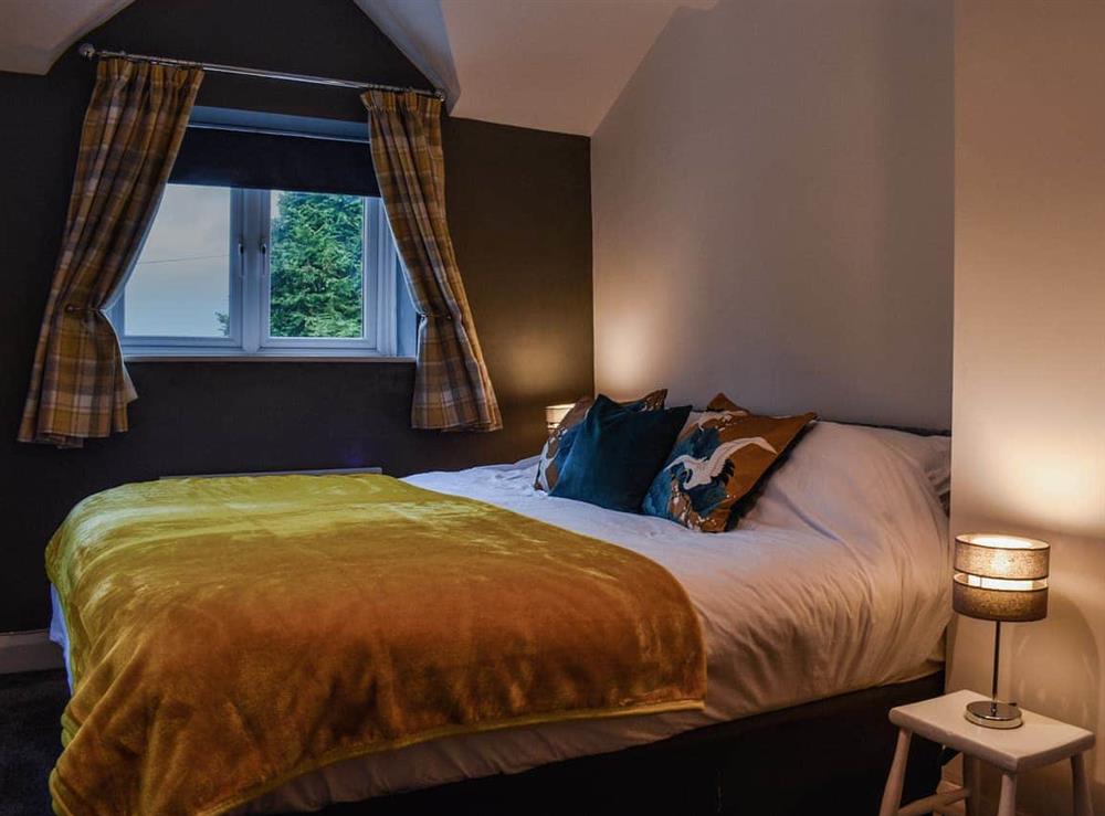 Double bedroom at Stork Cottage in Conder Green, near Lancaster, Lancashire