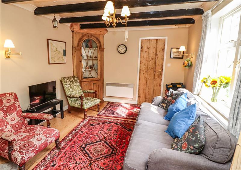 Relax in the living area at Storm Cottage, Whitby