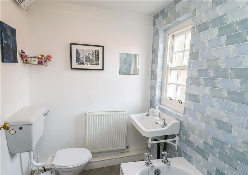 This is the bathroom at Storm Cottage, Whitby