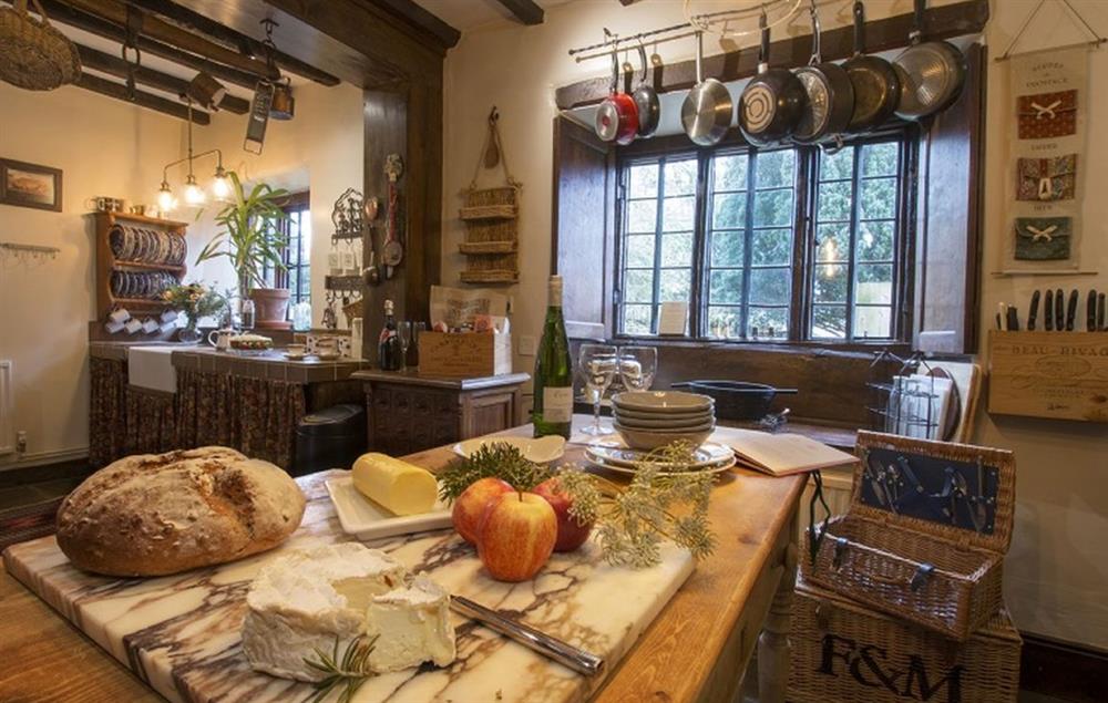 Characterful country kitchen with traditional pantry (photo 2) at Stourton Manor, Stourton