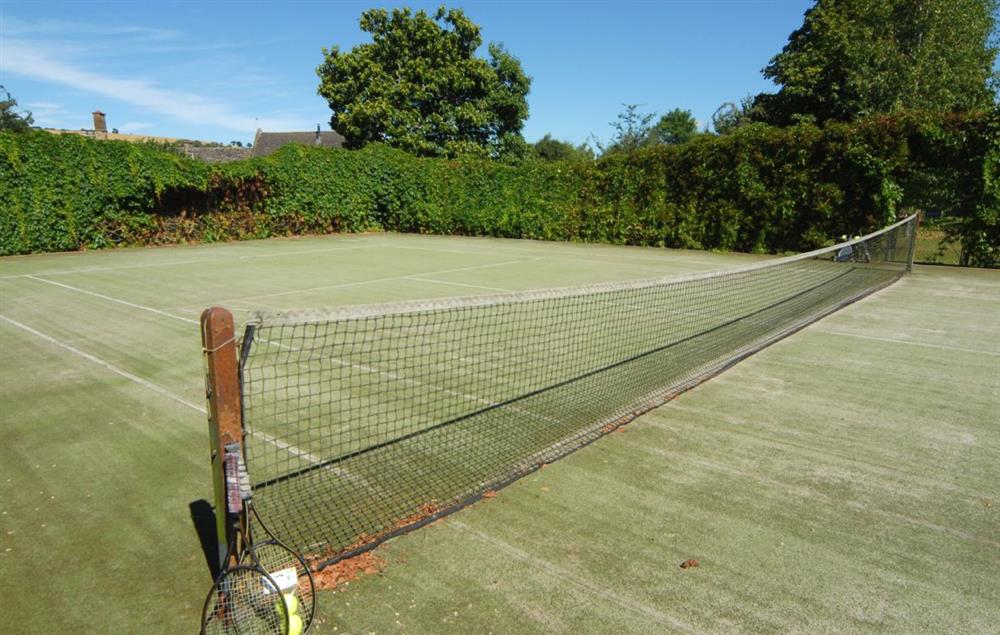 Stourton Manor boasts its own tennis court (please bring your own racquets and tennis balls)