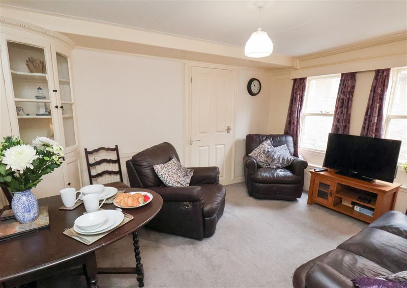 This is the living room at Stowaway Cottage, Whitby