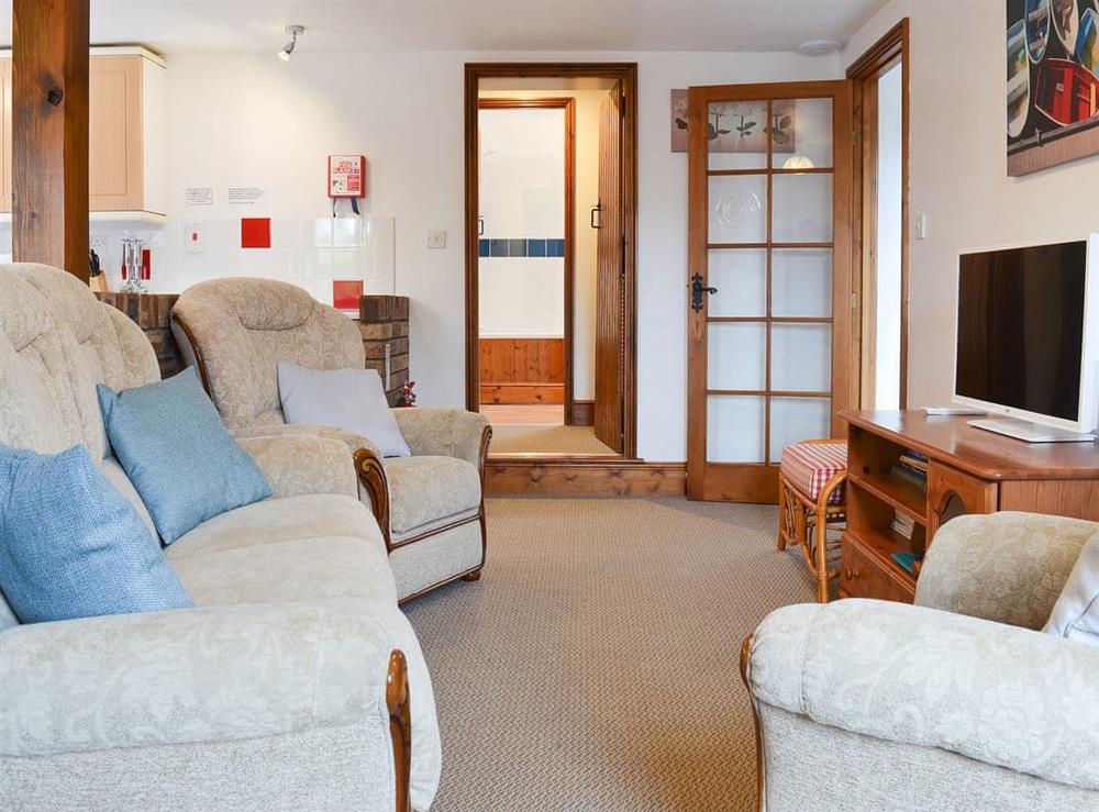 Comfortable suite in the living area at Tarquol Cottage, 