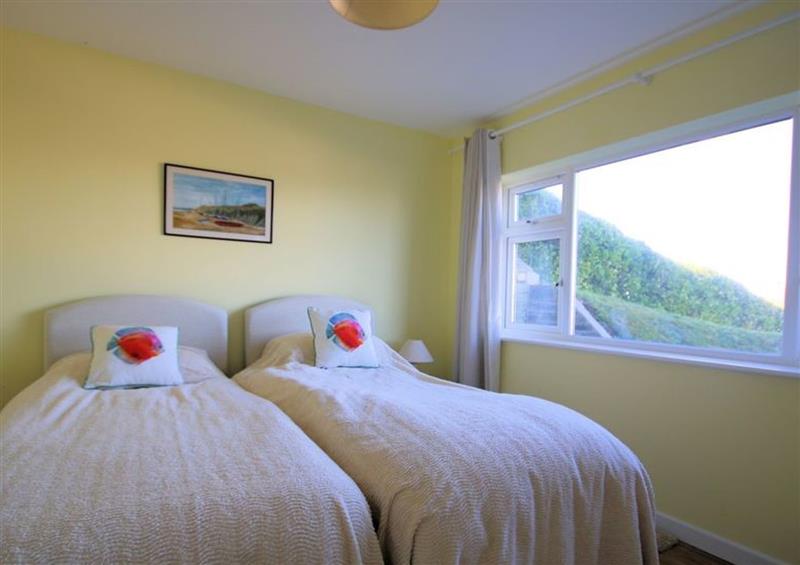 One of the 5 bedrooms at Stradav, Polzeath