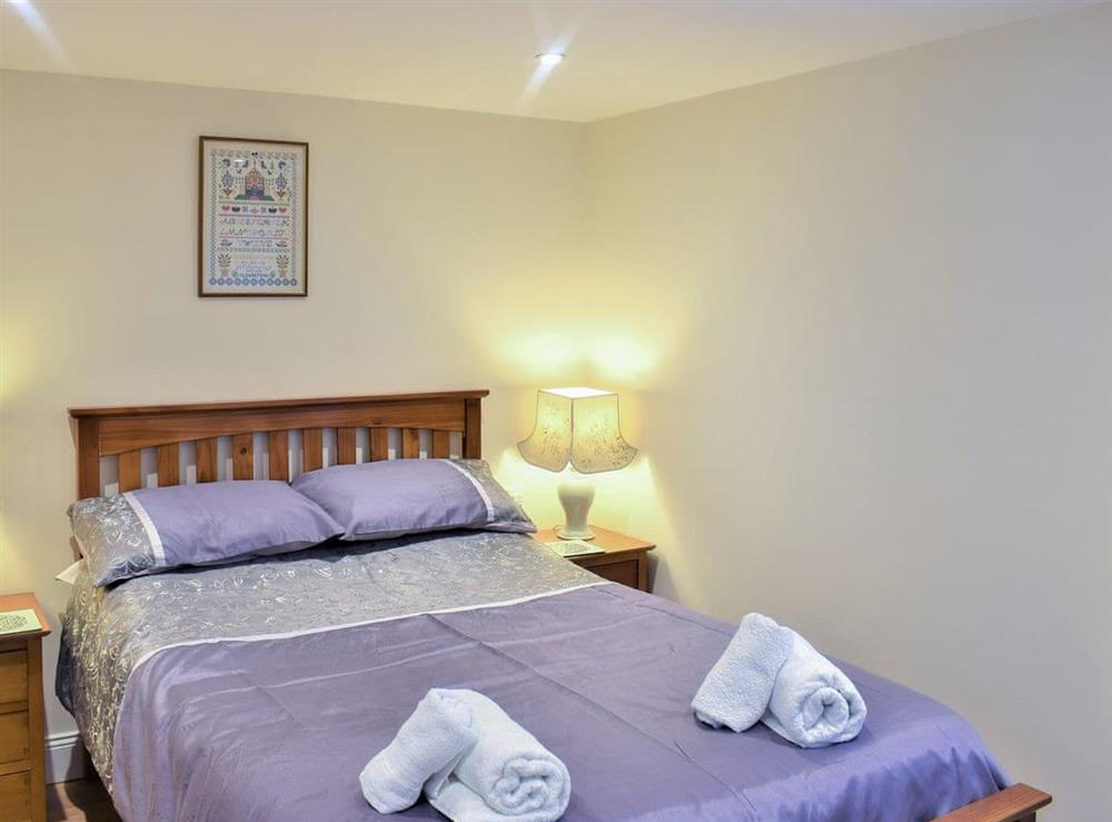 Double bedroom at Strand Cottage in Seahouses, Northumberland