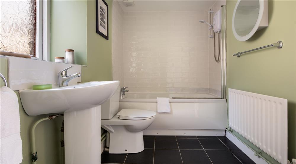 The bathroom at Strand House in Cushendun, County Antrim