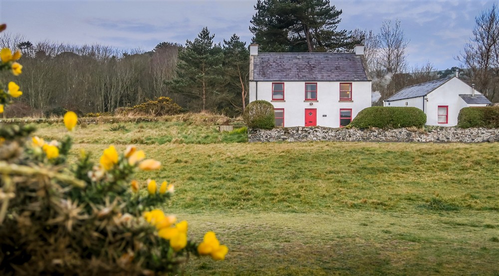 The exterior of Strand House, County Antrim