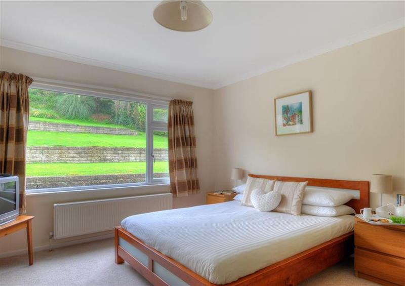 One of the bedrooms at Strathaven, Uplyme