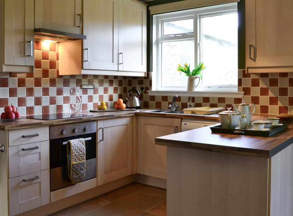 Kitchen at Strathcashel Cottage in Rowardennan, near Balamaha, Lanarkshire