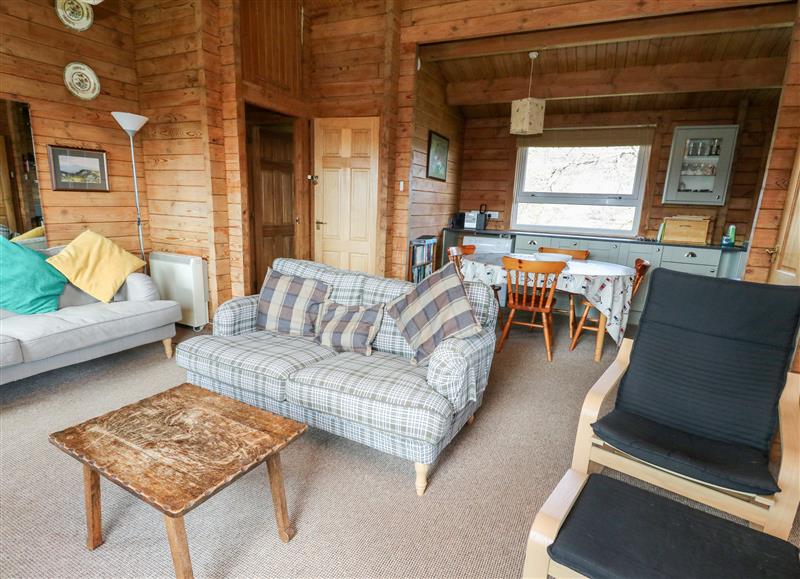 Relax in the living area at Strathconon, Kilchoan