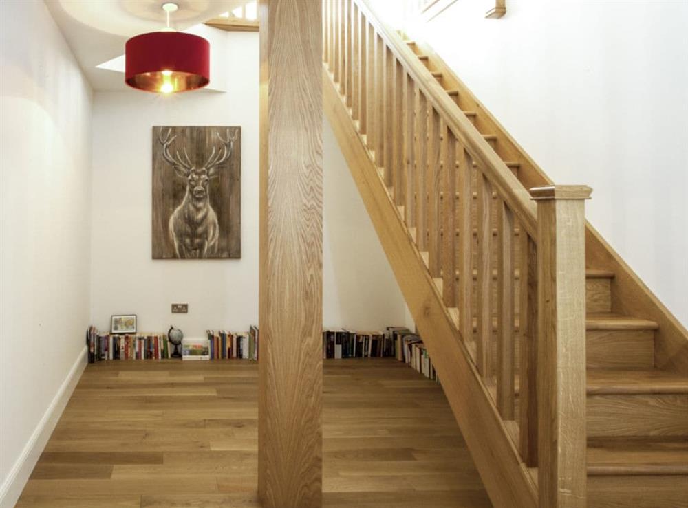 Stairway with under-stair reading area