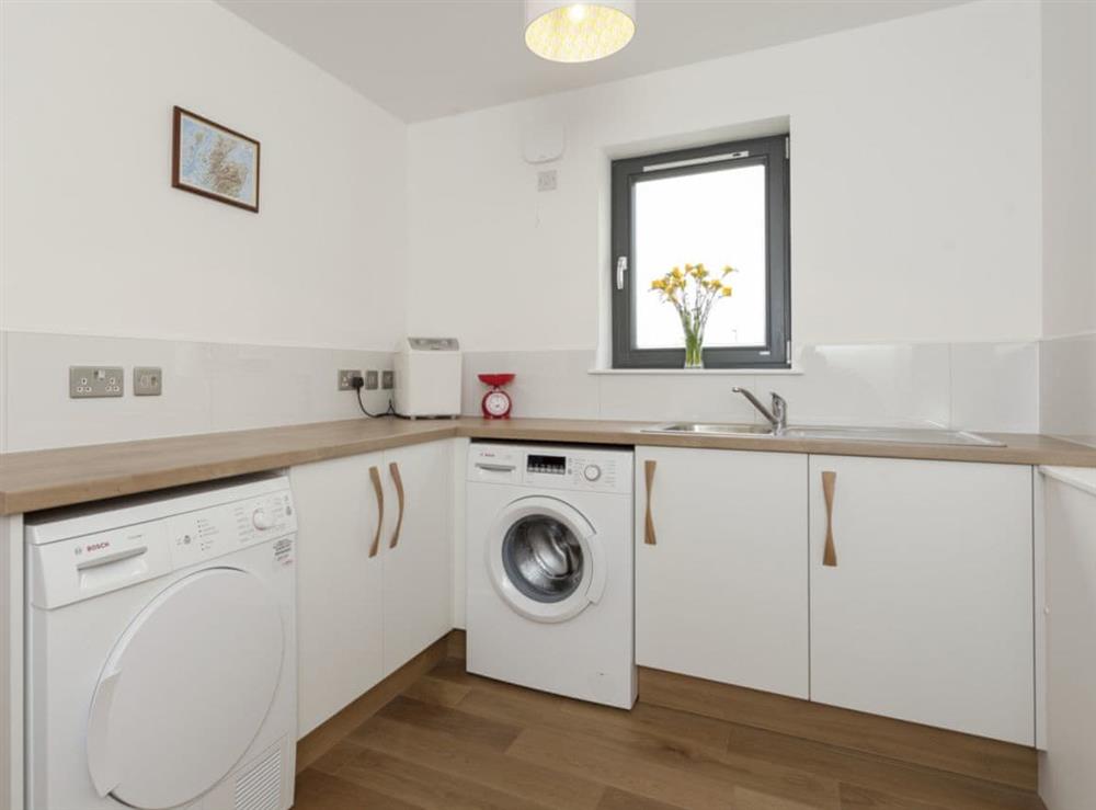Utility room at Strathspey Lodge in Duthil, Carrbridge, near Aviemore, Highlands, Inverness-Shire