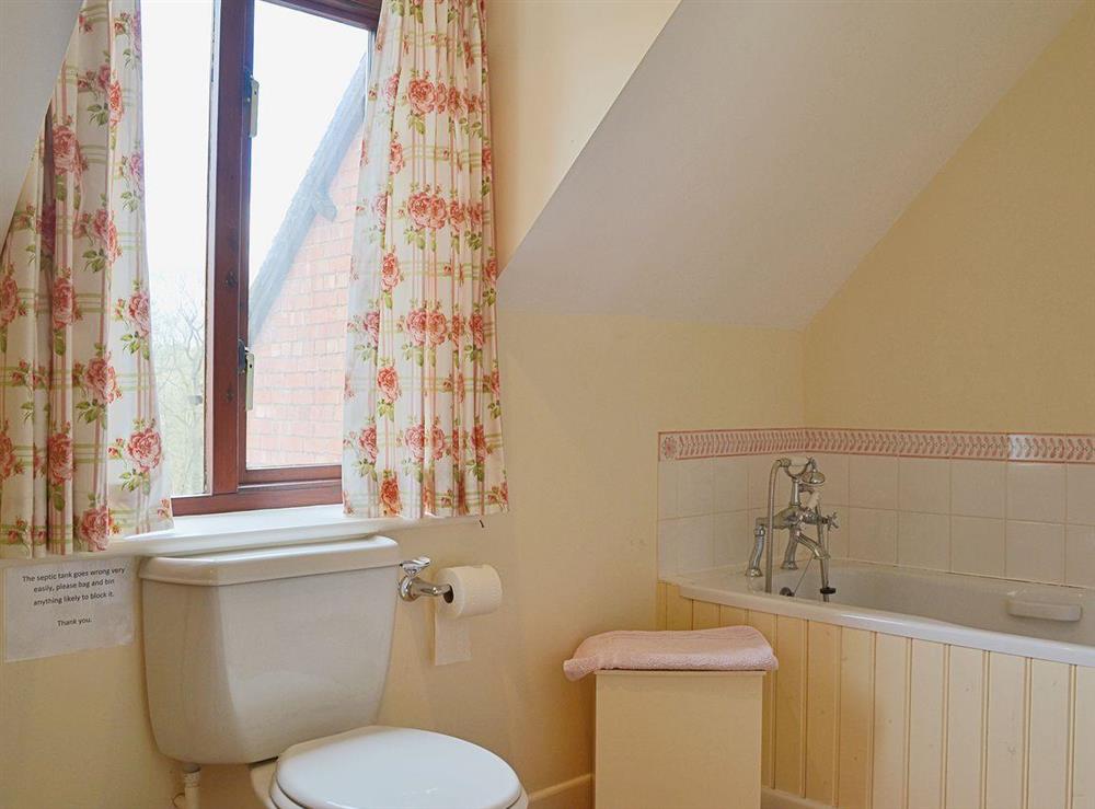 Bathroom at Strawberry Cottage in Wyre Forest, Nr Bewdley, Shropshire., Worcestershire