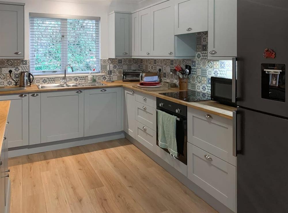 Kitchen at Stream Side in Falmouth, Cornwall