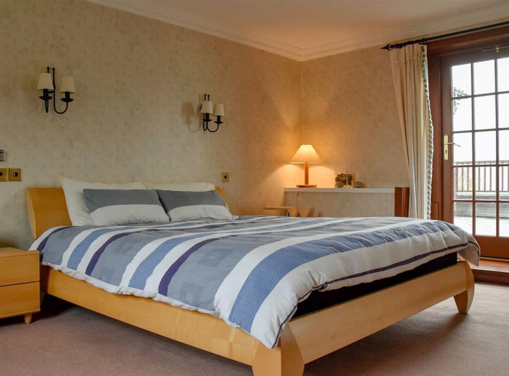 Double bedroom at Stronafian House in Colintraive, Argyll