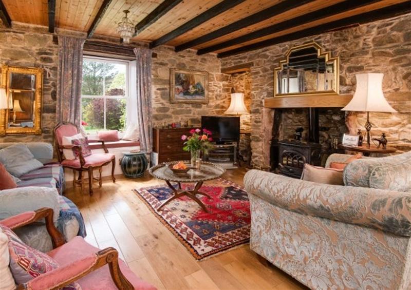 Enjoy the living room at Strone House, Garelochhead