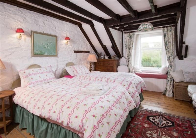 One of the bedrooms at Strone House, Garelochhead