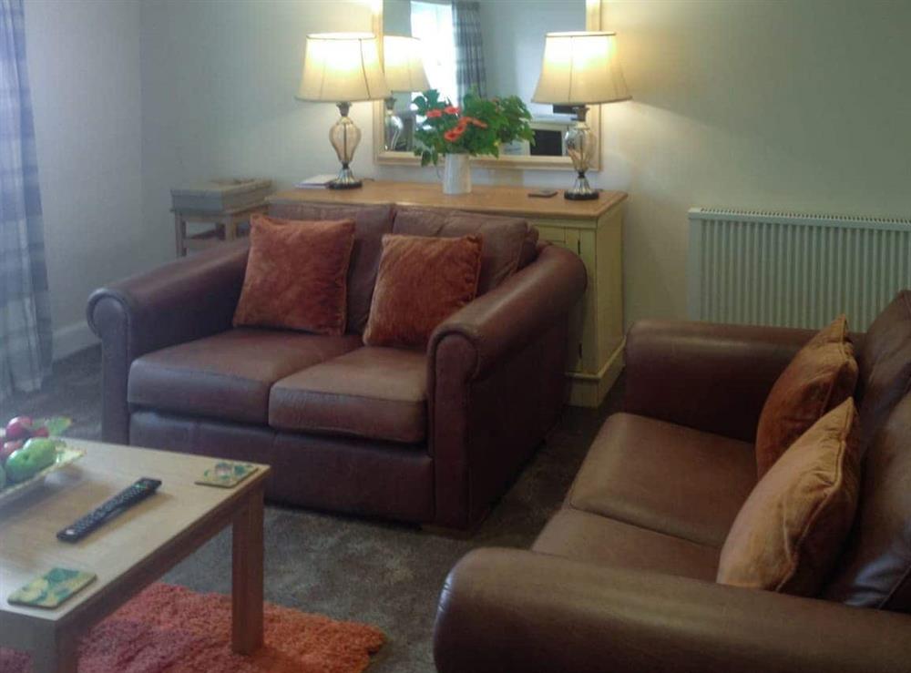 Homely living room at Strone Lodge in Strone, near Dunoon, Argyll and Bute, Scotland