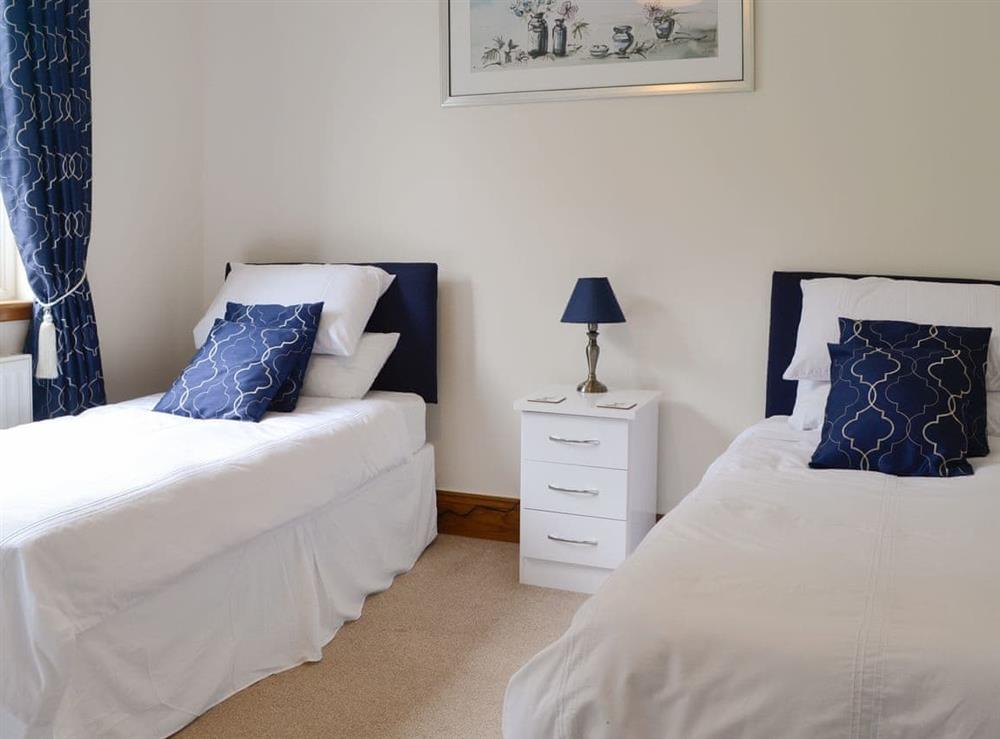 Twin bedroom at Stronvaar in Stranraer, Wigtownshire