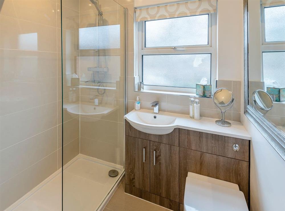 Shower room at Strugglers Retreat in Lincoln, Lincolnshire