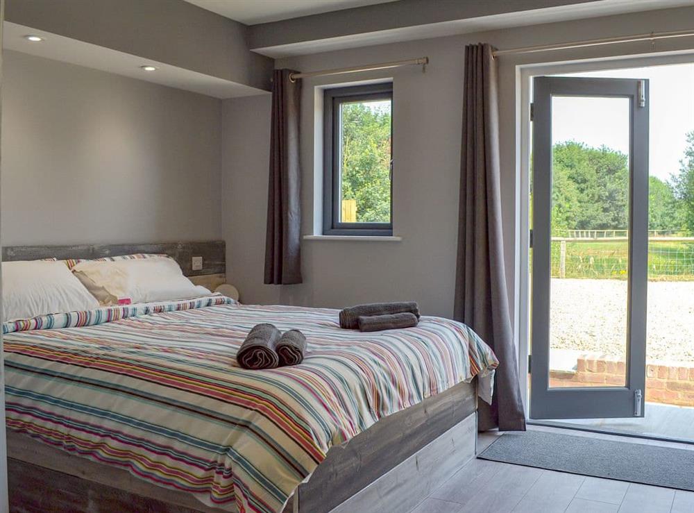 Double bedroom with en-suite shower room (photo 2) at Struncheon Hill in Brandesburton, near Bridlington, North Humberside
