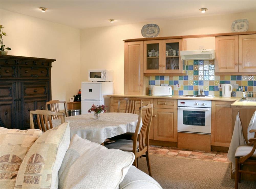 Well equipped kitchen/ dining area at Stublic View in Langley, near Hexham, Northumberland