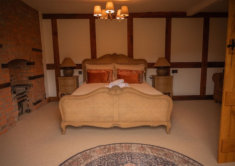 A bedroom in Stud Farm House (photo 5) at Stud Farm House, Bleddfa near Knighton