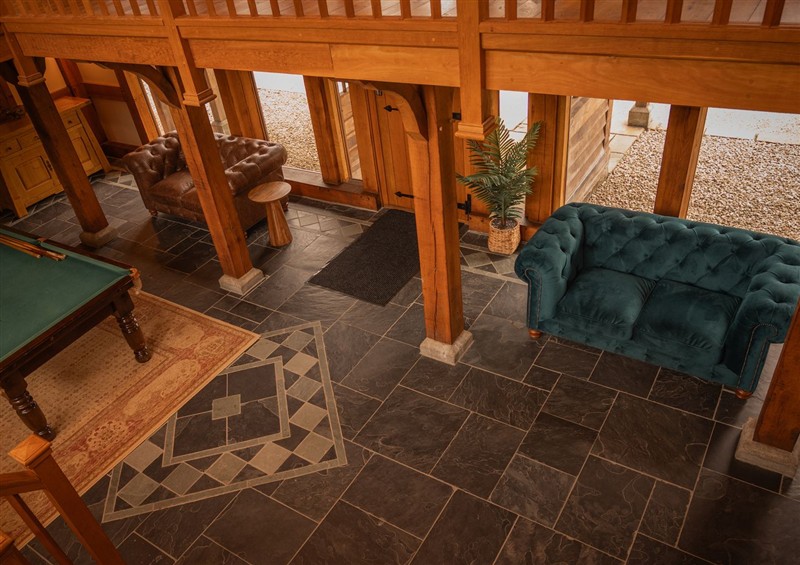 Enjoy the living room at Stud Farm House, Bleddfa near Knighton