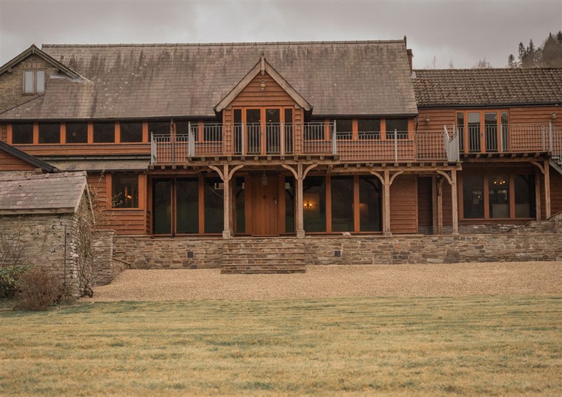 Outside at Stud Farm House, Bleddfa near Knighton