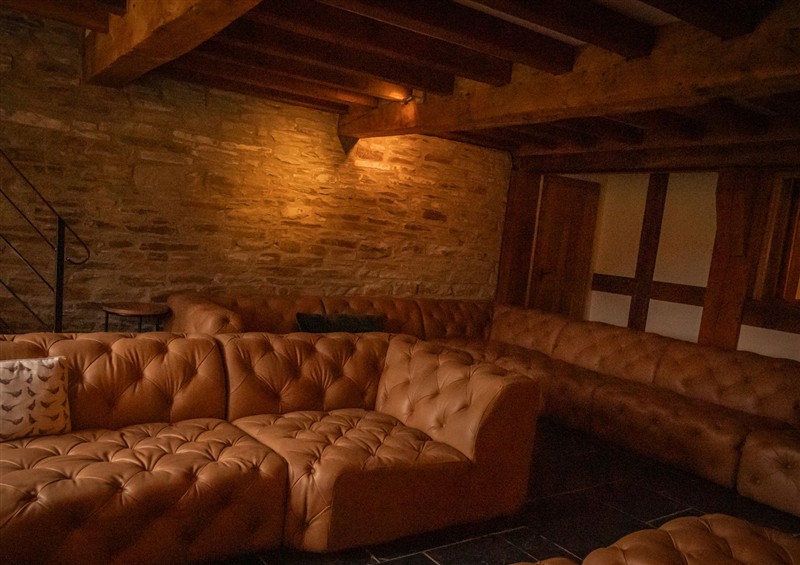 Relax in the living area at Stud Farm House, Bleddfa near Knighton