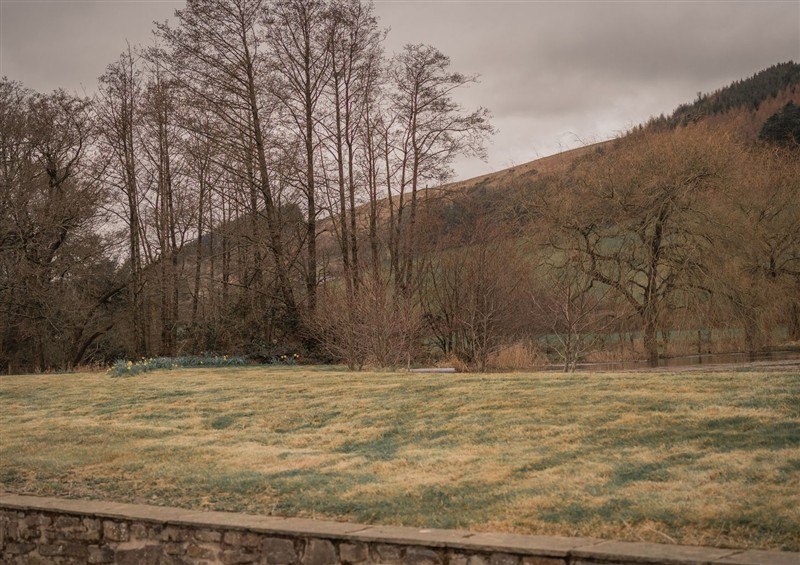 The garden in Stud Farm House at Stud Farm House, Bleddfa near Knighton
