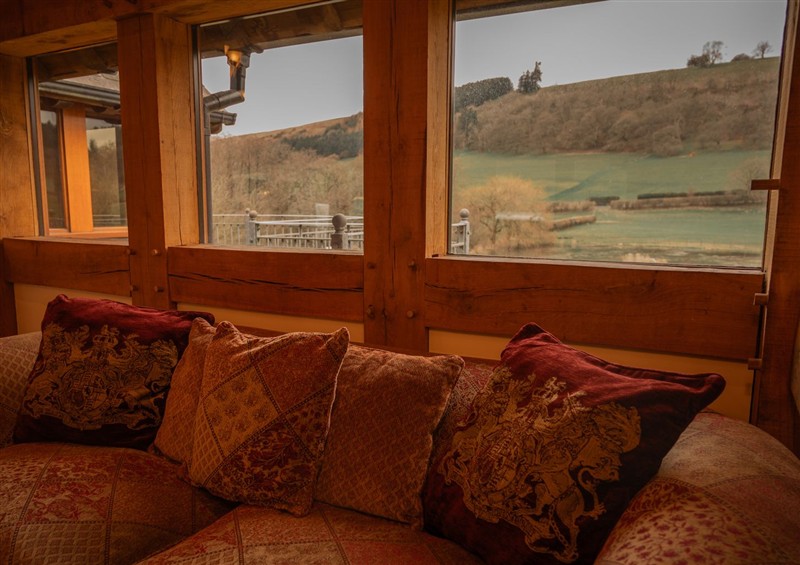 The living area at Stud Farm House, Bleddfa near Knighton