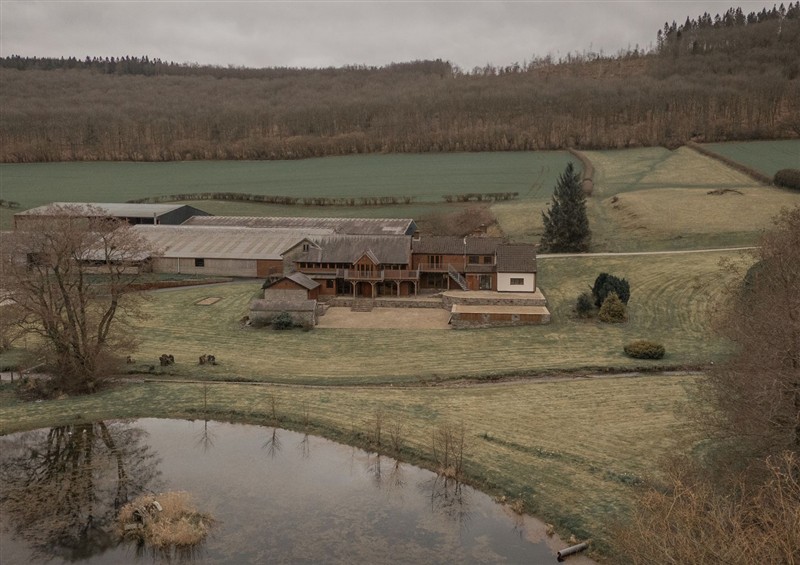 The setting of Stud Farm House at Stud Farm House, Bleddfa near Knighton