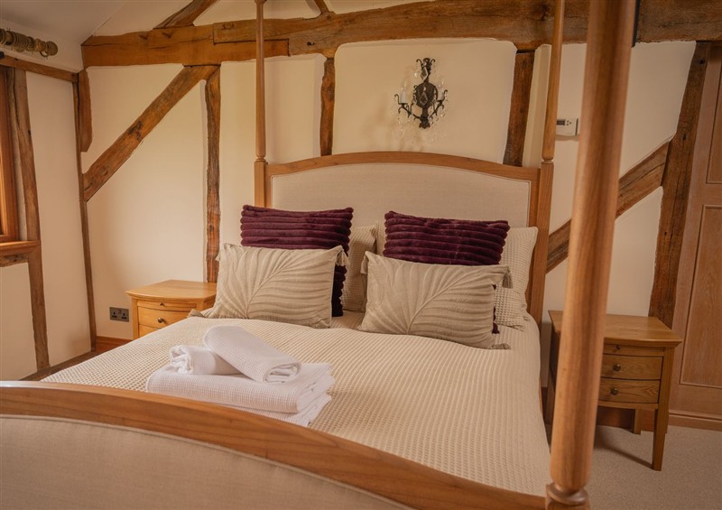 This is a bedroom at Stud Farm House, Bleddfa near Knighton