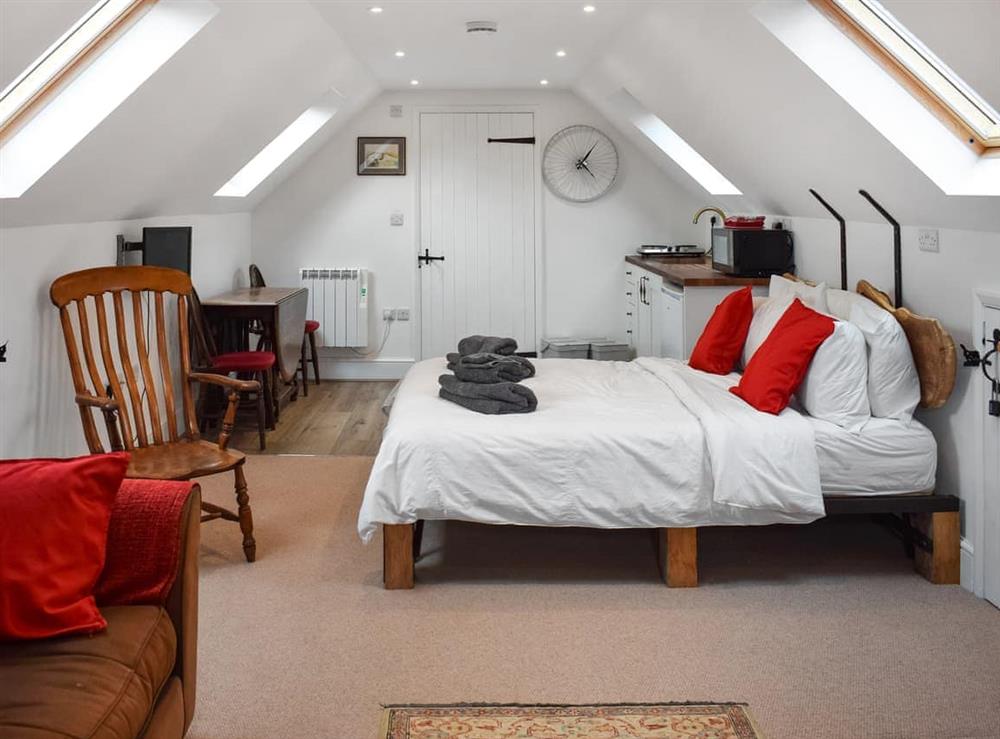 Double bedroom at Studio Flat in Lewes, East Sussex