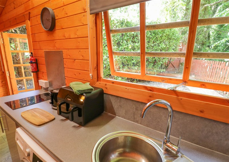 Kitchen at Stumps Cross Lodge, Upper Coscombe near Winchcombe